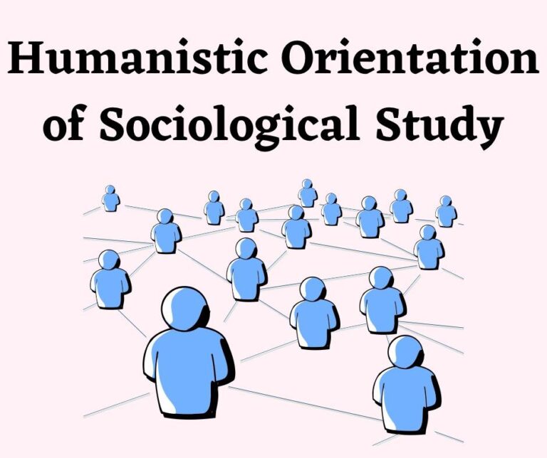 BA 1st Year Humanistic Orientation of sociological Study Notes Material in English